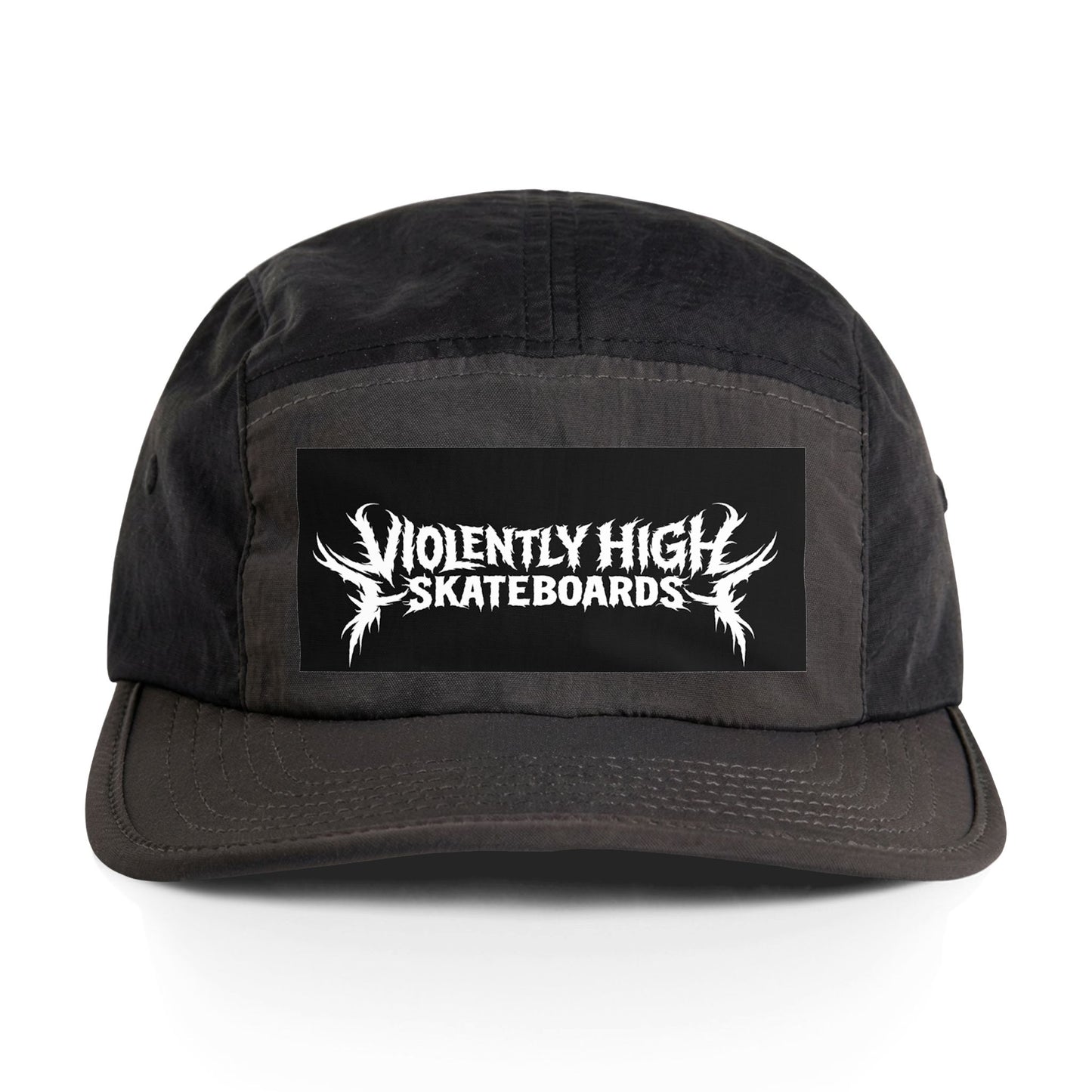 Violently High Skateboards Two-Tone Nylon Cap — Patch Hat