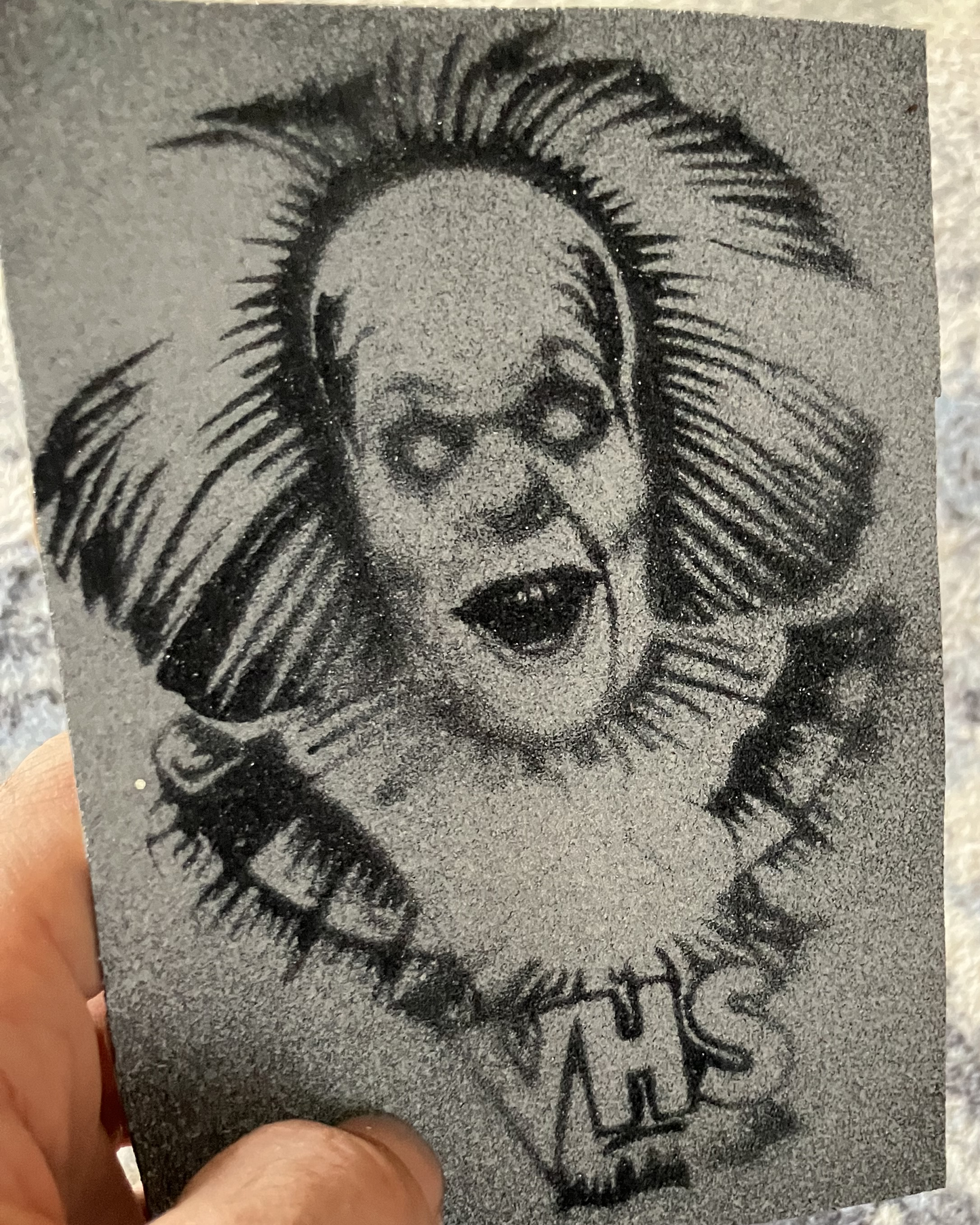 Violently High KILLER GRIP RIPS - 4"x9" 3 PACK SKATEBOARD DECK grip tape