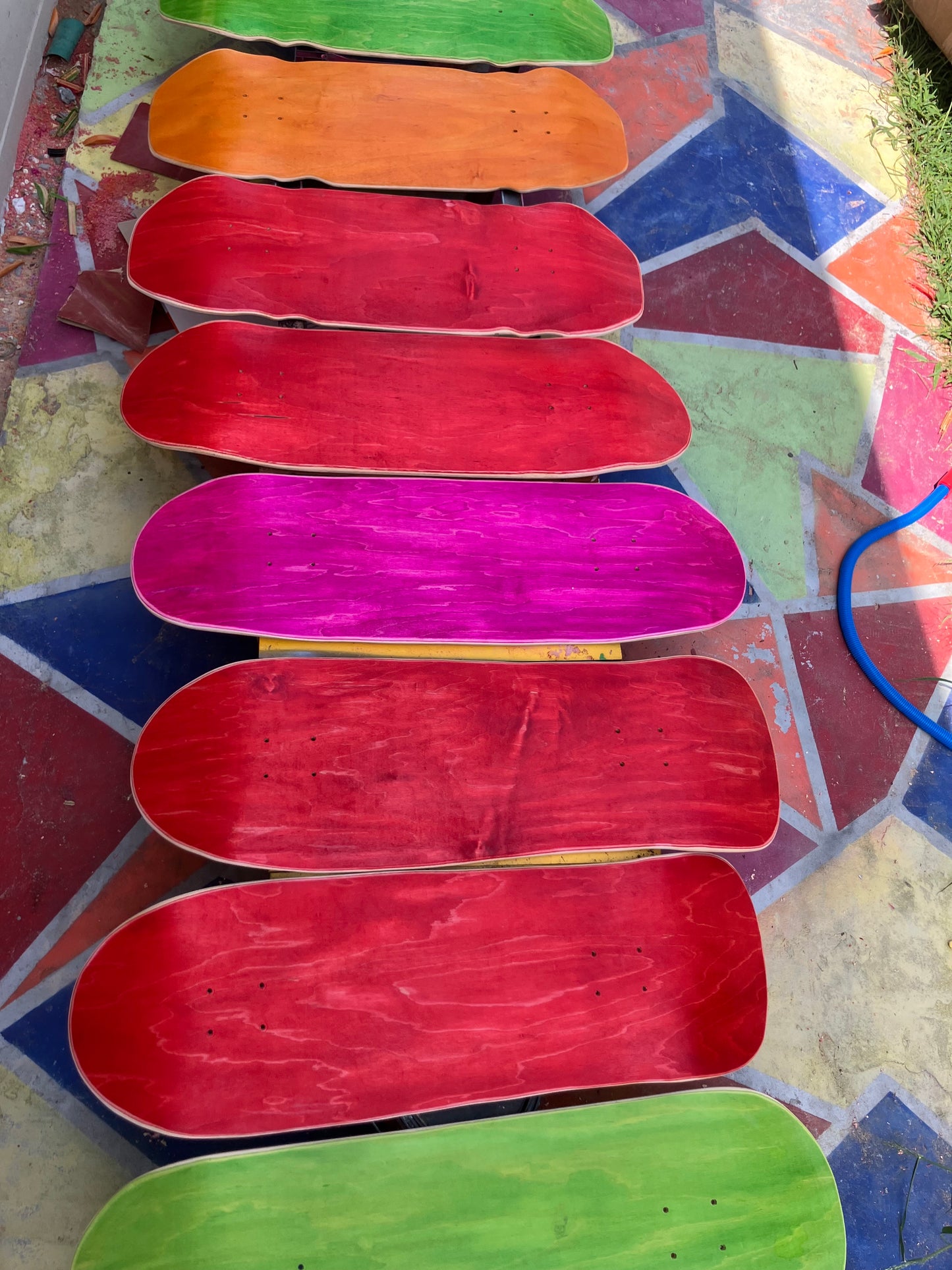 HANDSHAPED BLANK SKATEBOARD DECKS - MULTIPLE SIZE/SHAPE/WHEELBASE OPTIONS