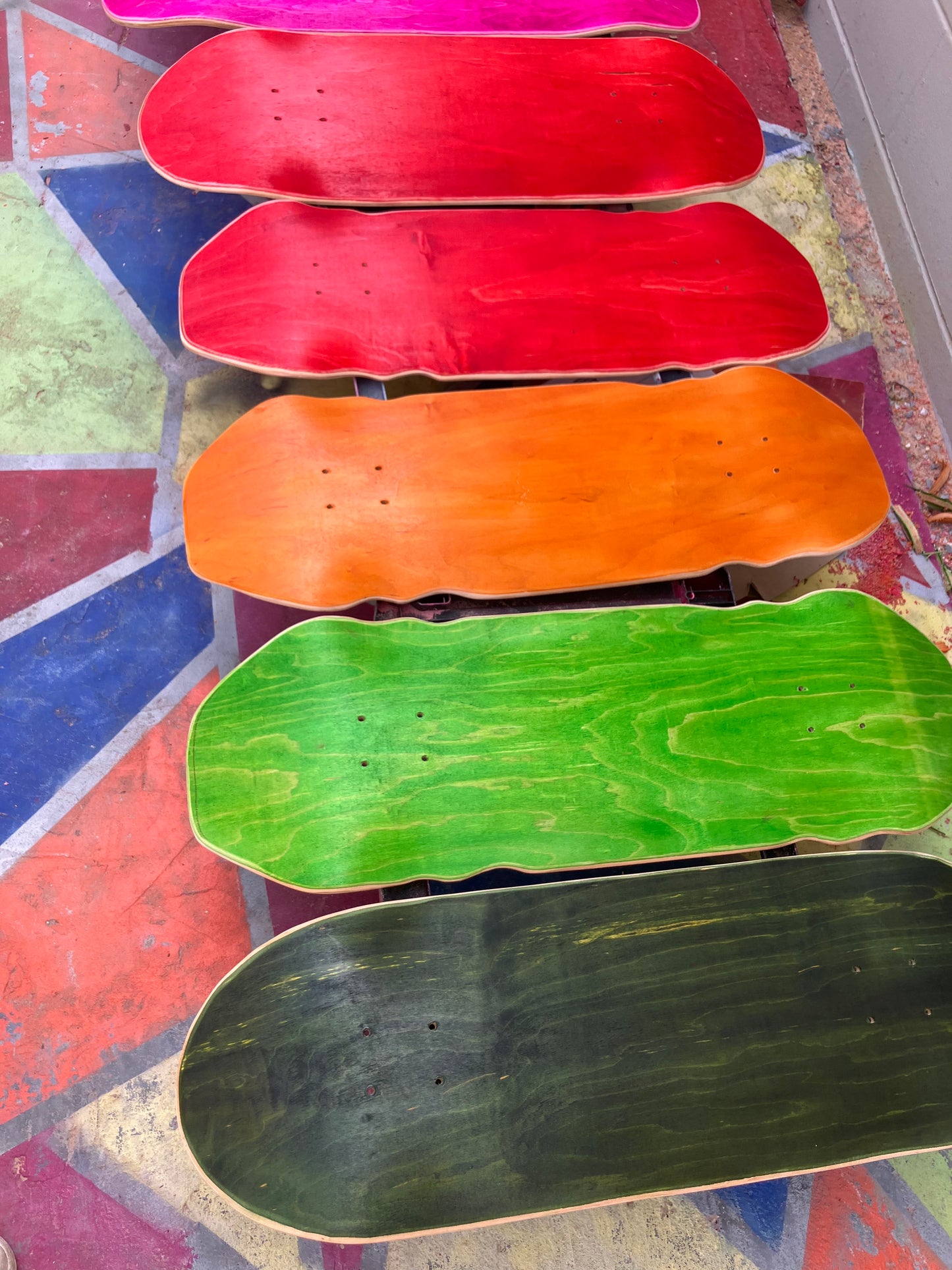 HANDSHAPED BLANK SKATEBOARD DECKS - MULTIPLE SIZE/SHAPE/WHEELBASE OPTIONS