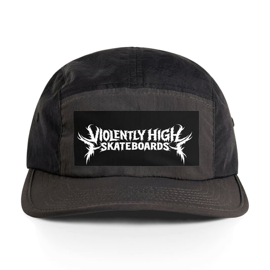 Violently High Skateboards Two-Tone Nylon Cap — Patch Hat