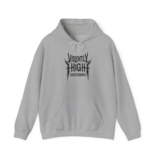 Violently High Skateboards Hoodie — Graphic Skateboard Pullover