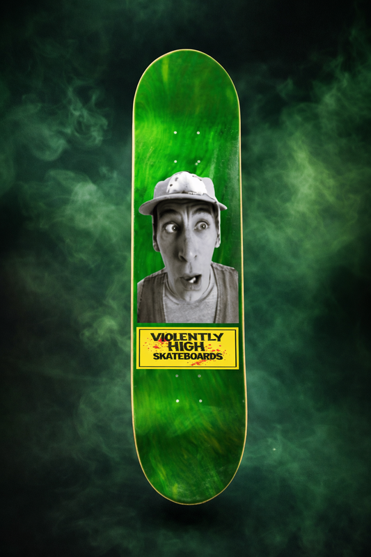 Curb Burning Vern' 8.25" Popsicle deck VHS