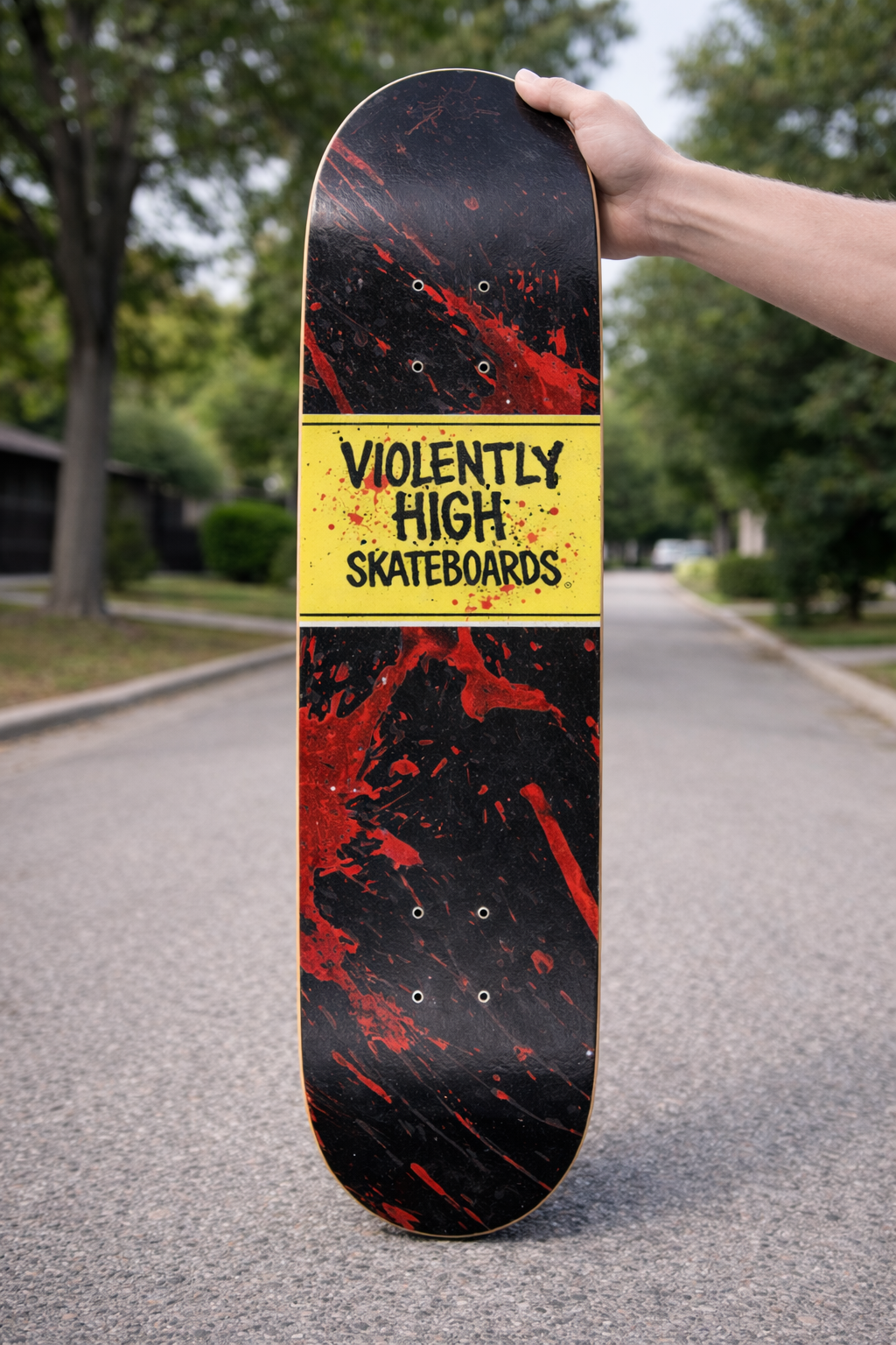 Violently High Flagship 8-1/2 Skateboard Deck