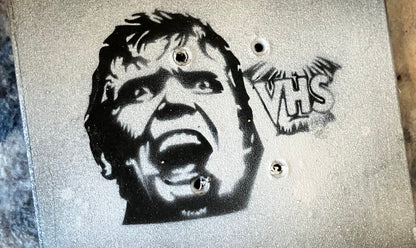 Violently High KILLER GRIP TAPE STICKERS -  6x6 Single strip SKATEBOARD DECK grip tape squards
