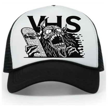 1 * VHS LOGO TRUCKER STYLE HAT - HIGH QUAILITY, SNAPBACK