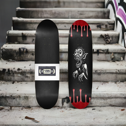 Goblin EGG SHAPE - SCREEN PRINTED SKATEBOARD DECK