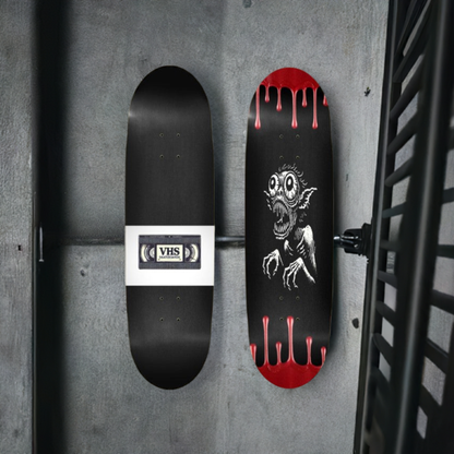 Goblin EGG SHAPE - SCREEN PRINTED SKATEBOARD DECK