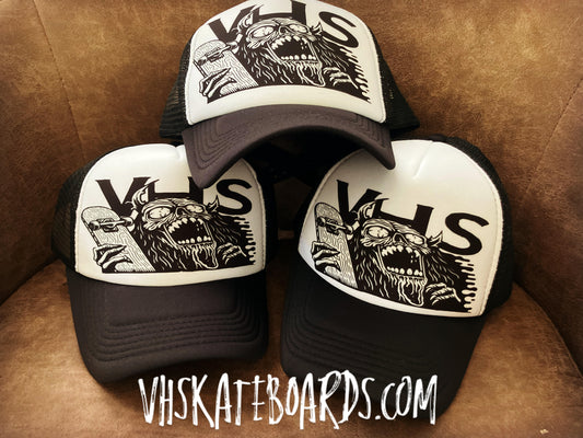 * VHS LOGO TRUCKER STYLE HAT - HIGH QUAILITY, SNAPBACK