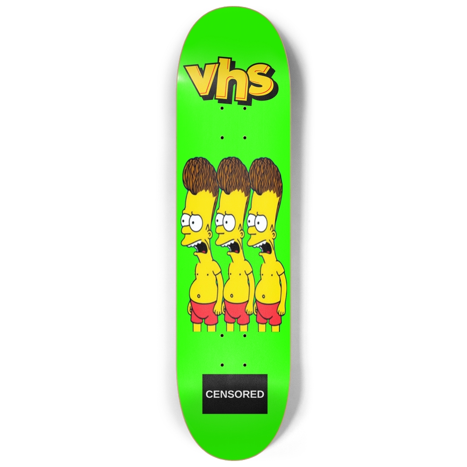El' Tre barto 8-1/4 Skateboard Deck