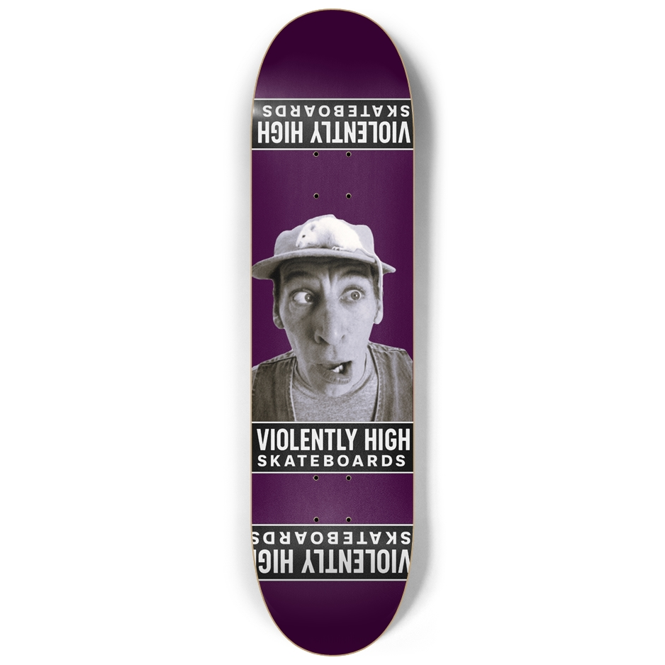 Curb Burnin' Vern 8-1/4 Skateboard Deck