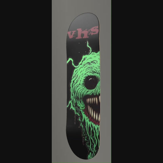 Horror Skateboard Deck – [Ride the Nightmare] | Violently High Skateboards